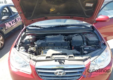 2008 Hyundai Elantra Gls/Se из США, поврежденный, VIN KMHDU46D18U304865